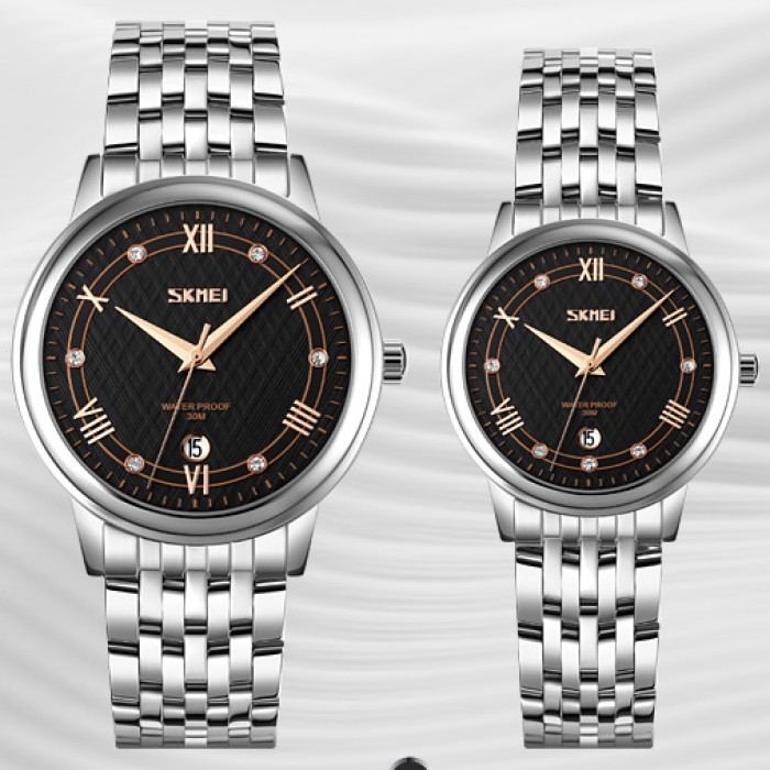 Skmei 9272SIBK-B Silver-Black Men