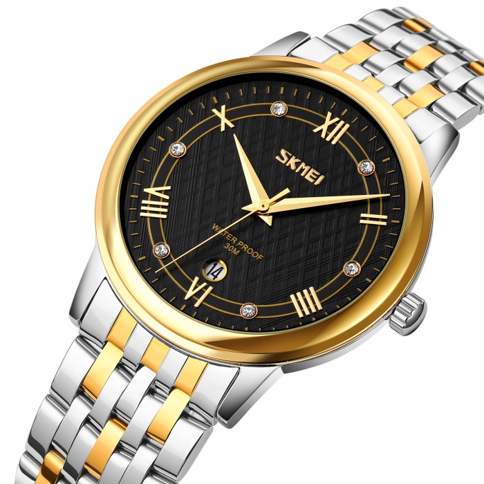 Skmei 9272TGDBK-B Gold/Silver-Black Men