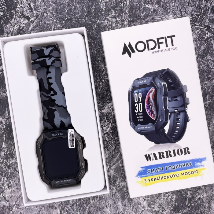 Modfit Warrior All Black Camo Band