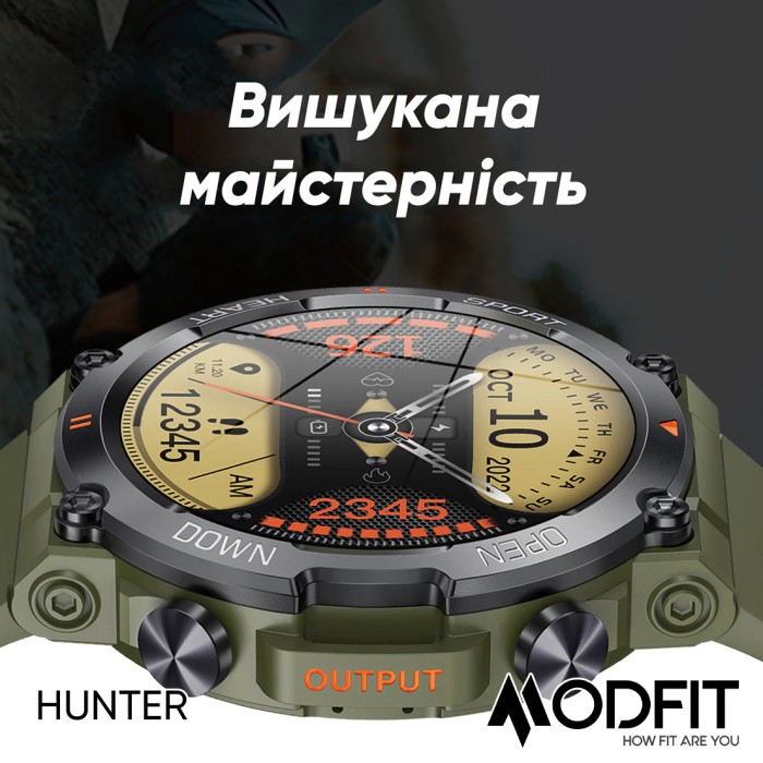 Modfit Hunter All Black 36 мм.