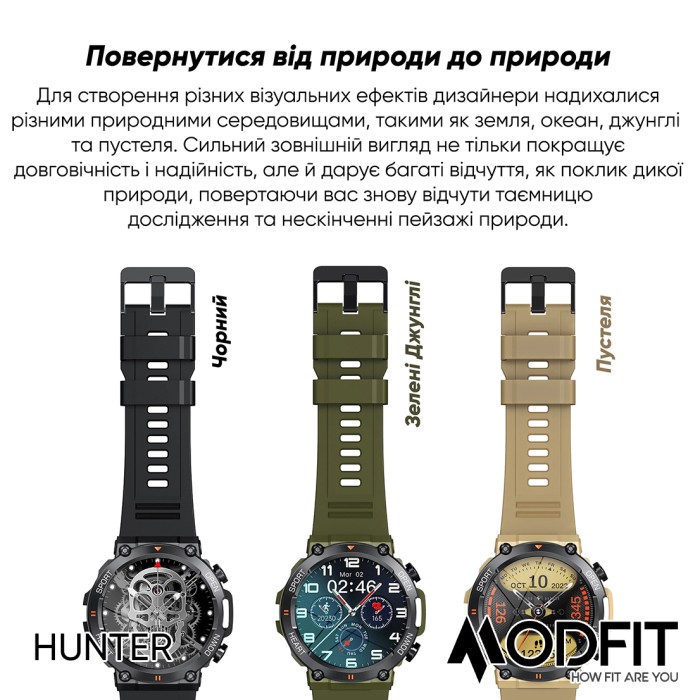 Modfit Hunter Army Green 36 мм.