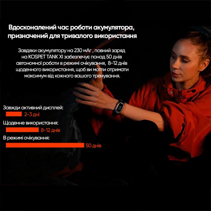 Kospet Tank X1 Silver