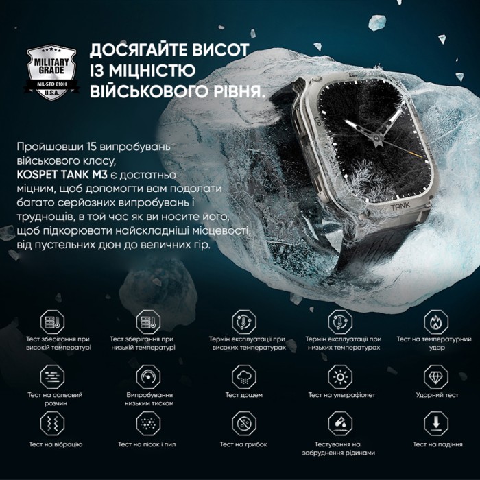 Kospet TANK M3 Black