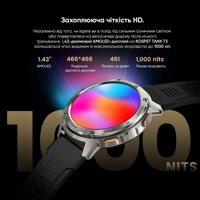 Kospet TANK T3 Black