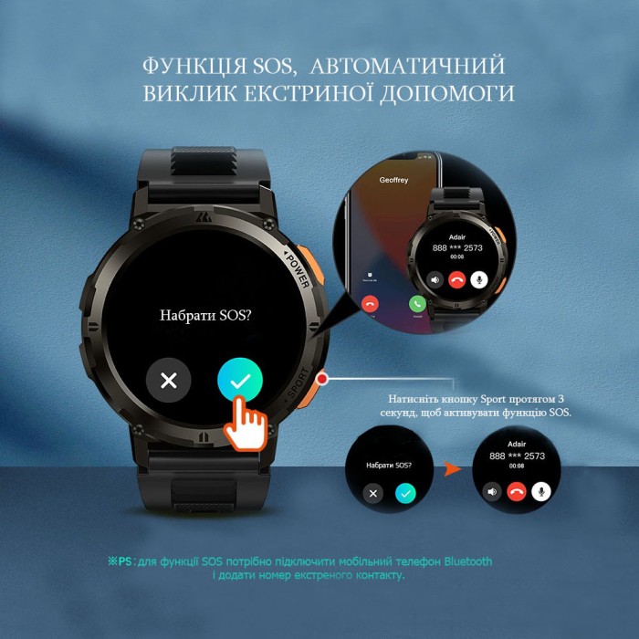 Kospet Tank T2 Metall Black