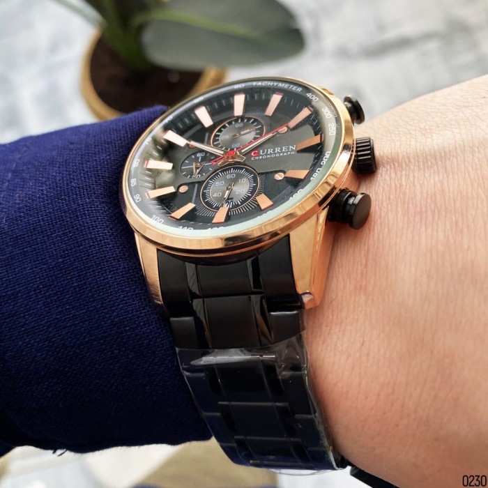 Curren 8351 Black-Cuprum