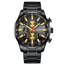 Curren 8351 Black-Gold