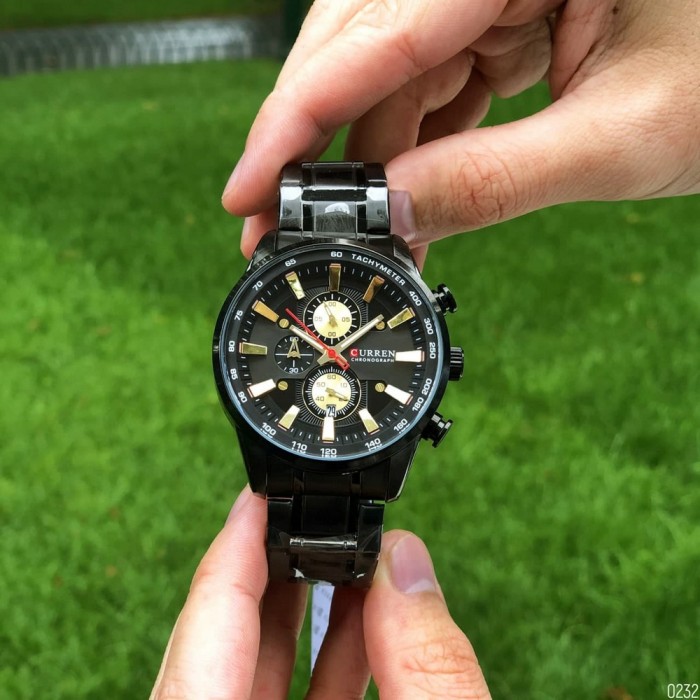 Curren 8351 Black-Gold