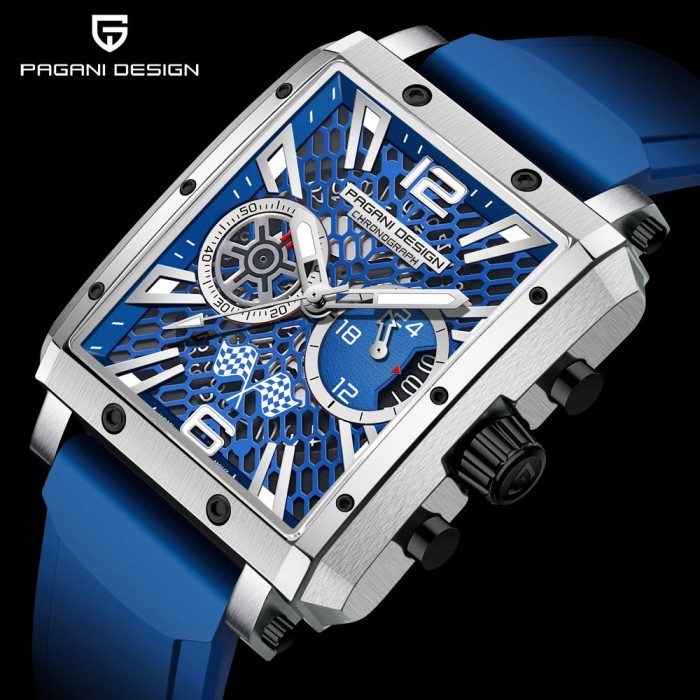 Pagani Design PD-1725 Silver-Blue