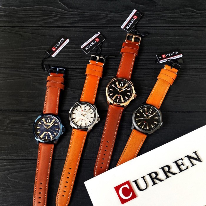 Curren 8379 Cuprum-Black-Brown