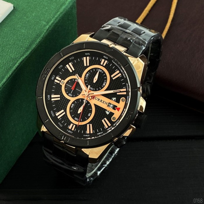 Curren 8337 Black-Cuprum