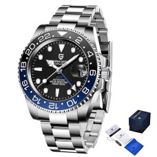 Pagani Design PD-1662 Silver-Blue-Black