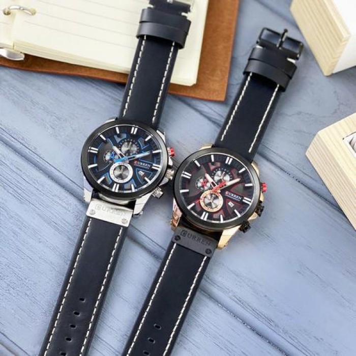 Curren 8346 Black-Cuprum