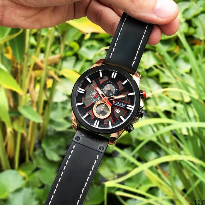 Curren 8346 Black-Cuprum