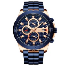 Curren 8337 Blue-Cuprum