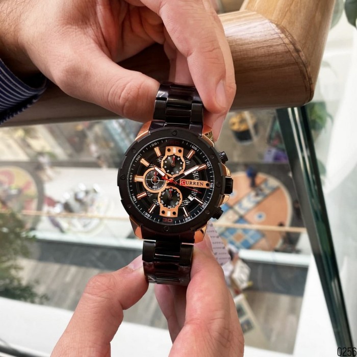 Curren 8336 Black-Cuprum