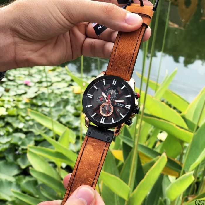 Curren 8346 Brown-Cuprum-Black