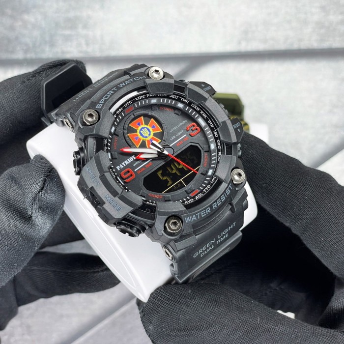 Patriot 001RDDSNS ДСНС Чорні з червоним + Коробка.