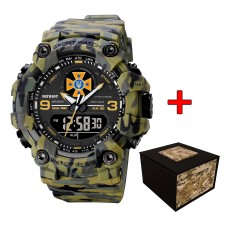 Patriot 001CMGRDSNS ДСНС Зелений камуфляж + Коробка.