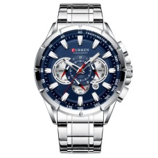 Curren 8363 Silver-Blue