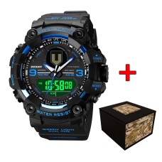 Patriot 001BUTRO ТРО Чорні з синім + Коробка