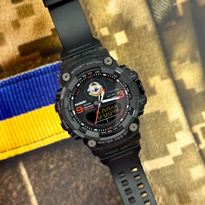 Patriot 001RDSSO ССО Чорні з червоним + Коробка