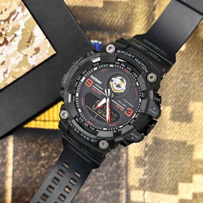 Patriot 001RDSSO ССО Чорні з червоним + Коробка