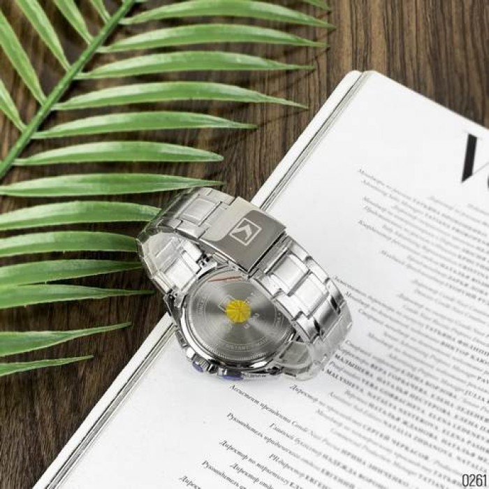 Curren 8363 Silver-Black