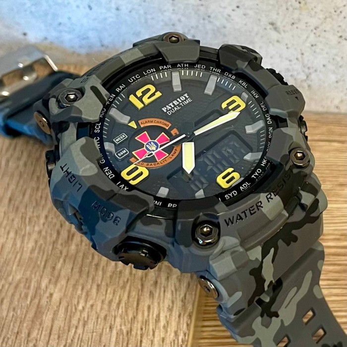 Patriot 002CMGYSU ЗСУ Сірий камуфляж + Коробка.