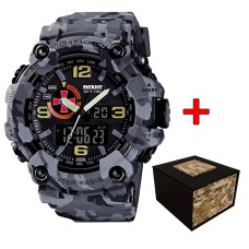Patriot 002CMGYSU ЗСУ Сірий камуфляж + Коробка.