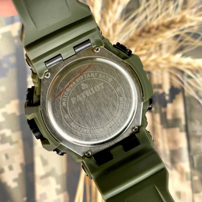 Patriot 002CMGRUAGD Тризуб золото Зелений камуфляж + Коробка.