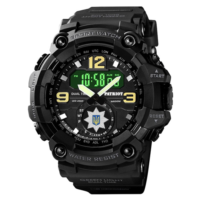 Patriot 004BKTPO Поліція Чорні + Коробка.