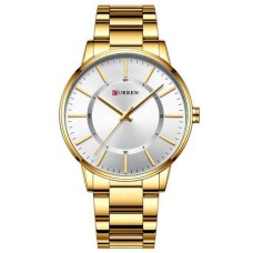 Curren 8385 Gold-White