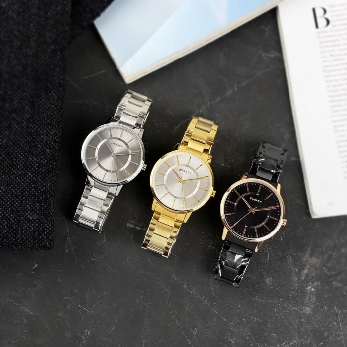 Curren 8385 Gold-White