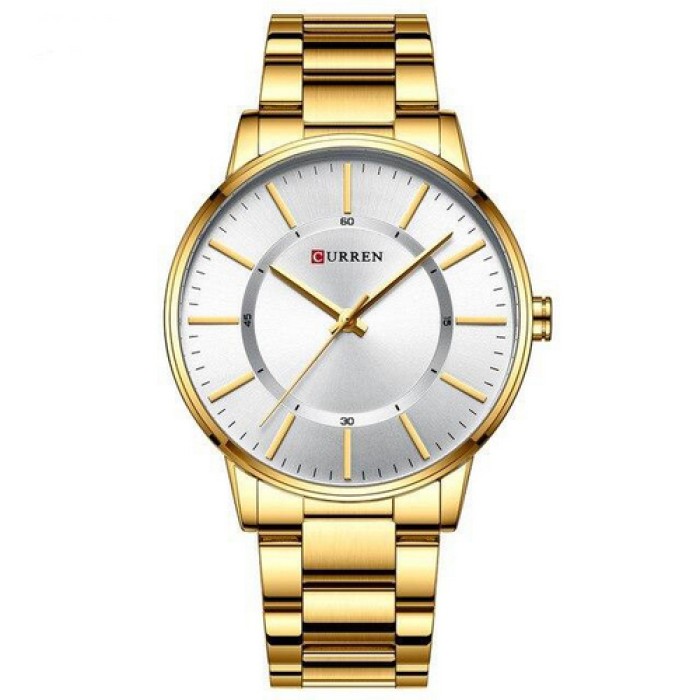 Curren 8385 Gold-White