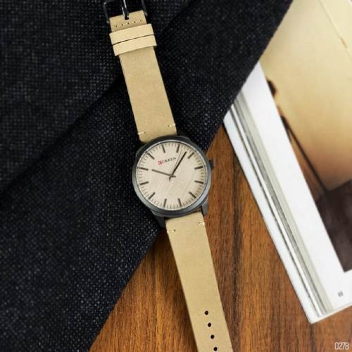 Curren 8386 Light Brown-Grey