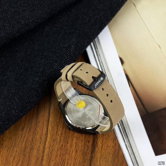 Curren 8386 Light Brown-Grey