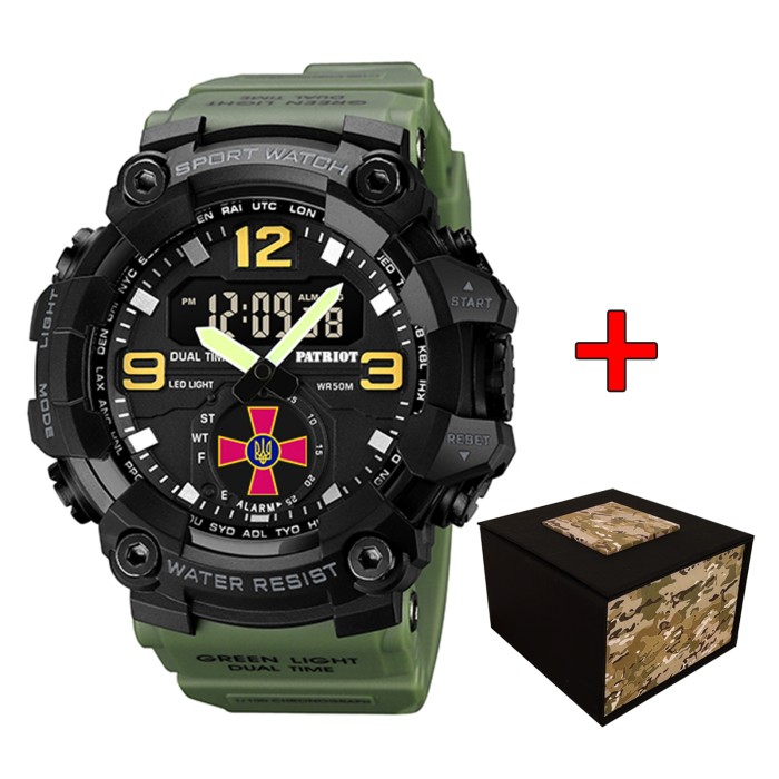 Patriot 003AGSU ЗСУ Зелені + Коробка.