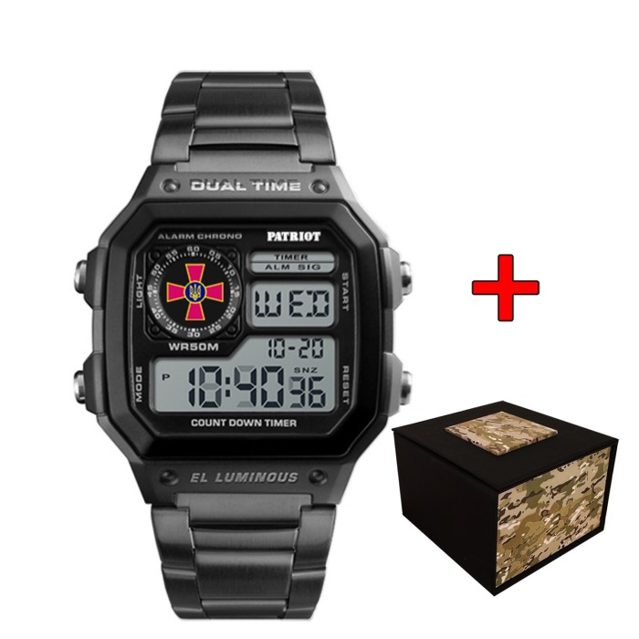 Patriot 011SISU ЗСУ Чорні + Коробка