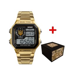 Patriot 011YGUAGD Тризуб золото Золото + Коробка.