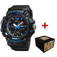 Patriot 006BUSU ЗСУ Чорні з синім + Коробка.