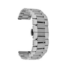 Сталевий браслет AWARDER 22 мм Silver