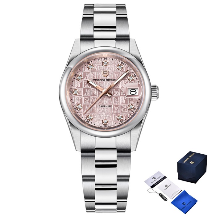 Pagani Design PD-1794L Silver-Pink Pagani Design PD-1794L Silver-Pink