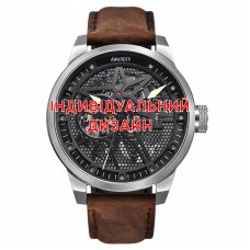 Awarder 058 Silver-White Leather Індивідуальний дизайн