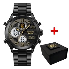 Awarder 017 Тризуб Золото Black-Black-White Steel