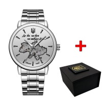 Awarder 022-3D Не Забуду Дім Silver-White Steel