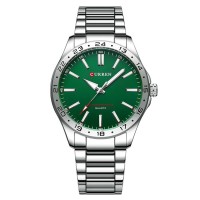Curren 8452 Silver-Green