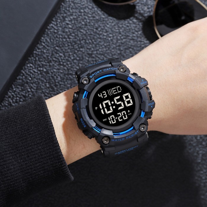 Skmei 1968BU Black-Blue SALE