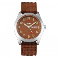 Skmei 9112BN Silver-Brown