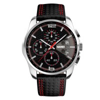 Skmei 9106RD Silver-Black-Red